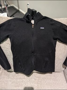 Patagonia Women's Black Full-Zip Fleece Jacket